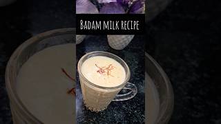 Badam Milk recipe #shorts #youtubeshorts