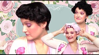 1950s Pinup Hairstyle | Tutorial for Short Hair!