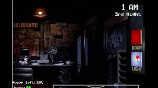 Zagrajmy w Five Nights at Freddy's - poległem na 3-ciej nocy #FNaF