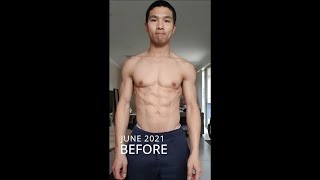 My 4-Month VEGAN Muscle Journey #shorts #vegan #muscle #veganmuscle #bodybuilding #fyp