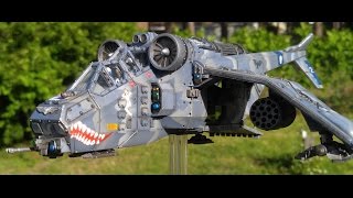 Warhammer 40K Valkyrie Complete Build & Interior Painting Pt.  2