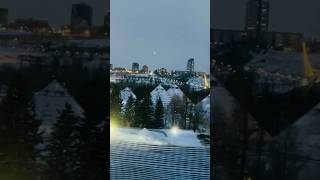 Edmonton Evening looks like🍁 #shorts #viral #trending #1314canada #like #subscribe #evening #canada