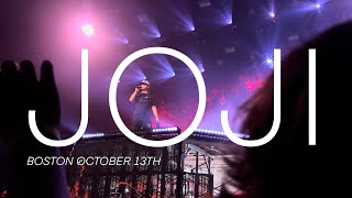 JOJI SMITHEREENS TOUR BOSTON VLOG - OCTOBER 13 2022 (my first concert)