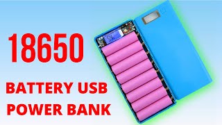 30,000mAh USB  Portable Charger (8x18650 Battery, power bank)