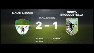 Asd monti ausoni Vs Nuova Broccostella (U15 partita completa)