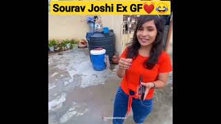 Sourav Joshi Ki OLD Girl friend 💖💝 #shorts