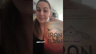 Iron Flame - Rebecca Yarros #booktube #bookpodcast #bookreview #booktok #xaden #xadenriorson #books