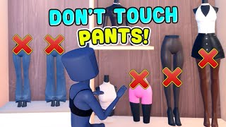 DON'T TOUCH PANTS! In Dress To Impress CHALLENGE! DTI on ROBLOX PRO Challenge