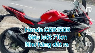 Mới như hãng dắt ra,Honda CBR150R cực keng, 2022, odo 71 km , chính chủ #xuanbinh #binhduong