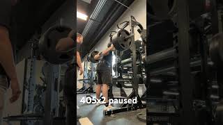 Paused squats