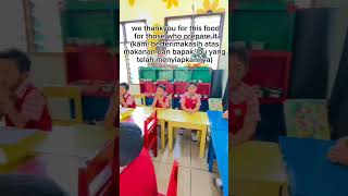 Doa Makan dengan bahasa Inggris #sekolah #paud #viral #kurikulummerdeka #fransiskus #anakpintar