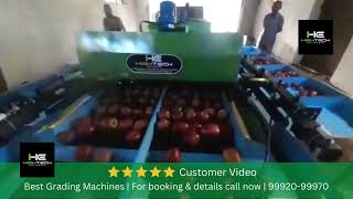 Latest Customer Video Kashmir - Hi-Tech Apple Grading Machine - 99920-99970