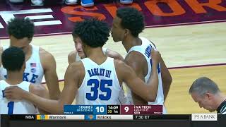 Duke at Virginia Tech  NCAA Men's Basketball February 26, 2018