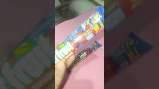 Center Fruit Cricket Ball Shape Chewing Gum || Red apple Flavour #shorts #trending