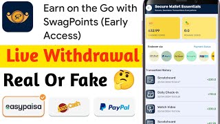 Swag Points App Review | Earn Paypal Money By Playing Games 2024 | Paypal Earning App 2024