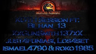 Mortal Kombat 9 (MK9) KOTH session ft. Bi_Han_13, XxGunSmith137xX, just4funiasi, Los4set