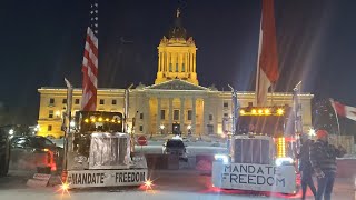 WINNIPEG FREEDOM CONVOY 2022 Feb 4/22