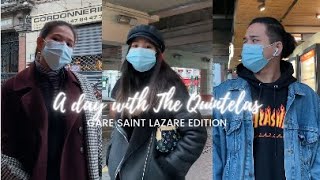 A day with The Quintelas: Gare Saint Lazare