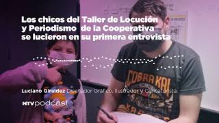 Primera entrevista del Taller de Locución y Periodismo de la Coope