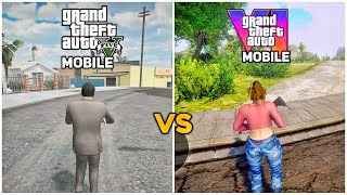 GTA 5 Mobile vs GTA 6 Mobile | Comparison