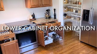 Episode 4 | LOWER CABINET KITCHEN ORGANIZATION |