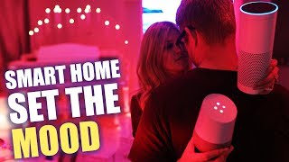 How I SET the MOOD with my SMART HOME Devices! You Won't Believe It! (Both Alexa & Google Home)