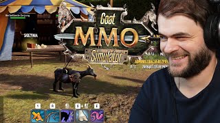 Koza jako postać w MMO - Goat Simulator: Remastered