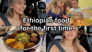 Trying Ethiopian food for the first time in Kentucky