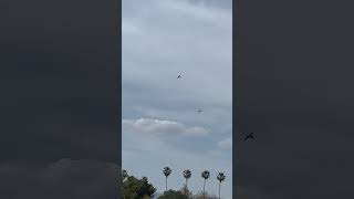 T-6 Texan flyby at Apollo 11