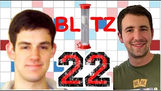 Blitz Scrabble Battle 22 vs. Joey Mallick!