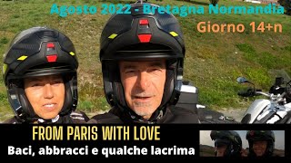 14. Bretagna Normandia in MOTO - FINE dei GIOCHI: rientro a casa - Viaggio in coppia 2022