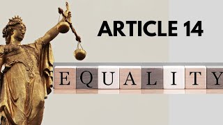 Article 14 Equality before law अनुच्छेद 14= विधि के समक्ष समानता#constitution#law#indianconstitution