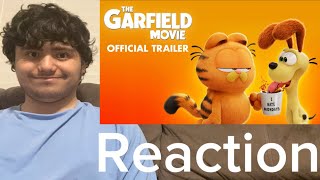 THE GARFIELD MOVIE - Official Trailer (HD) Reaction