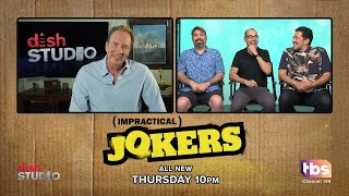 Impractical Jokers new season new channel TBS! DISH Studio exclusive interview. #impracticaljokers