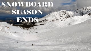 Snowboard Season Ends - Kasprowy Wierch