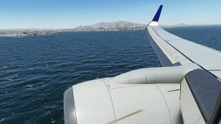 MSFS 2020 – Awesome San Francisco Landing – United Airlines – Boeing 737-824 – SFO – SCS Ep. 32