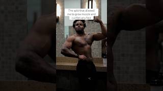 How to grow muscle and cut fat fast 💪🏾 Best workout split #gym #bodybuilding #subscribe #fitness