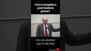 Can you recognise a good business partner?