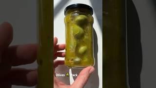 Marinated olives