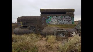 Abandoned German WWII Bunkers at Ijmuiden, Holland