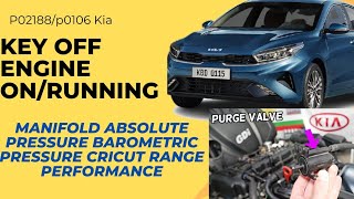 Code P0106 KIA: Manifold Absolute Pressure| Barometric Pressure Cricut | Range Performance |2188 kia