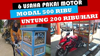 6 IDE USAHA KELILING PAKAI MOTOR TERLARIS UNTUNG 200 RIBU SEHARI