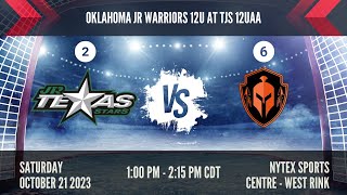 10/21/2023 : Oklahoma Jr Warriors 12u (6) at TJS 12uAA (2)