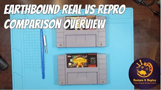 Earthbound Real vs Repro comparison overview