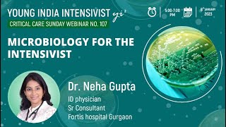 CULTURE SENSITIVITY, GENOTYPE RESISTENCE   & MICROBIOLOGY - DR NEHA GUPTA (ID)