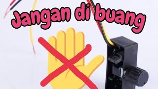 dimmer rusak jangan keburu diganti baru