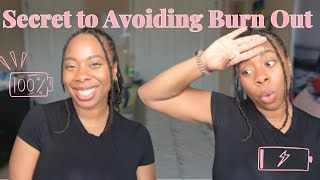 I avoided CREATIVE BURN OUT when I learned these tips 🔥 Overcoming Burn Out