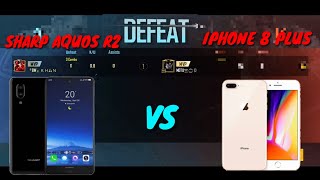 1v1 with nugget op  inspired  by star captain sharp aquos r2 vs iphone 8plus