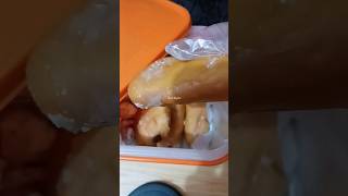 ASMR LONG DONUT #yummy #satisfyingvideo