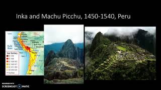 ART 100 Nature and Science Ancient World Video III